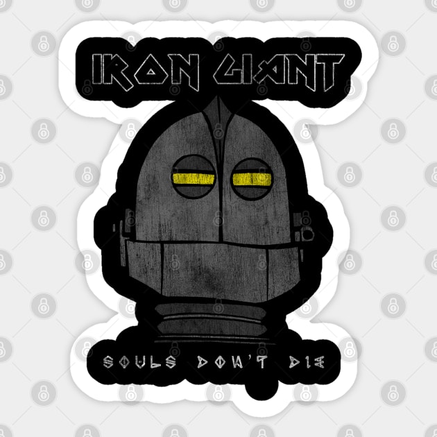 Souls Don't Die Sticker by drewbacca